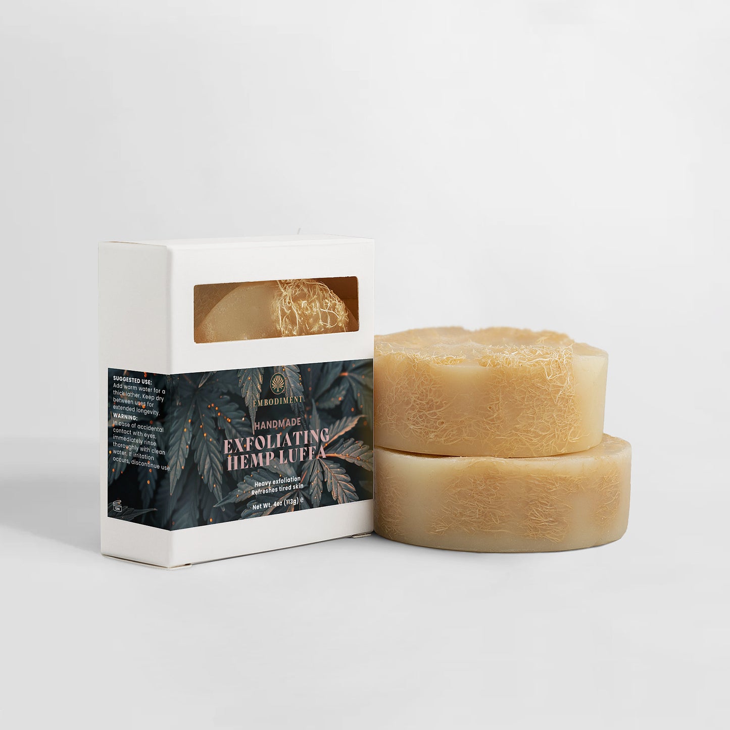 Natural Loofah Grapefruit Coconut Soap